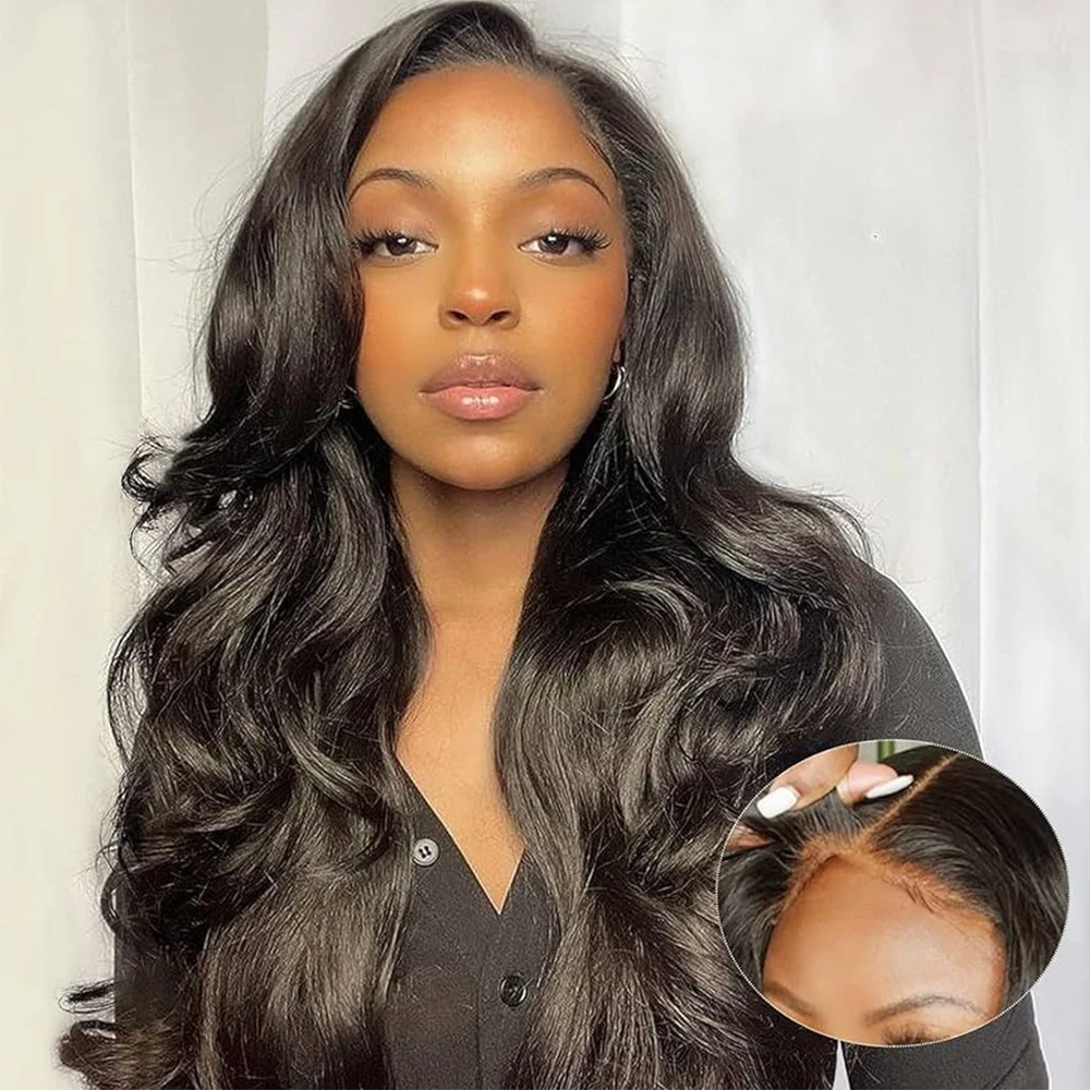 

Ready To Wear and Go Glueless Wig Human Hair 7x5 Transparent Lace Frontal Body Wave Human Hair Wig Pre Cut 6x4 4x4 Closure Wigs