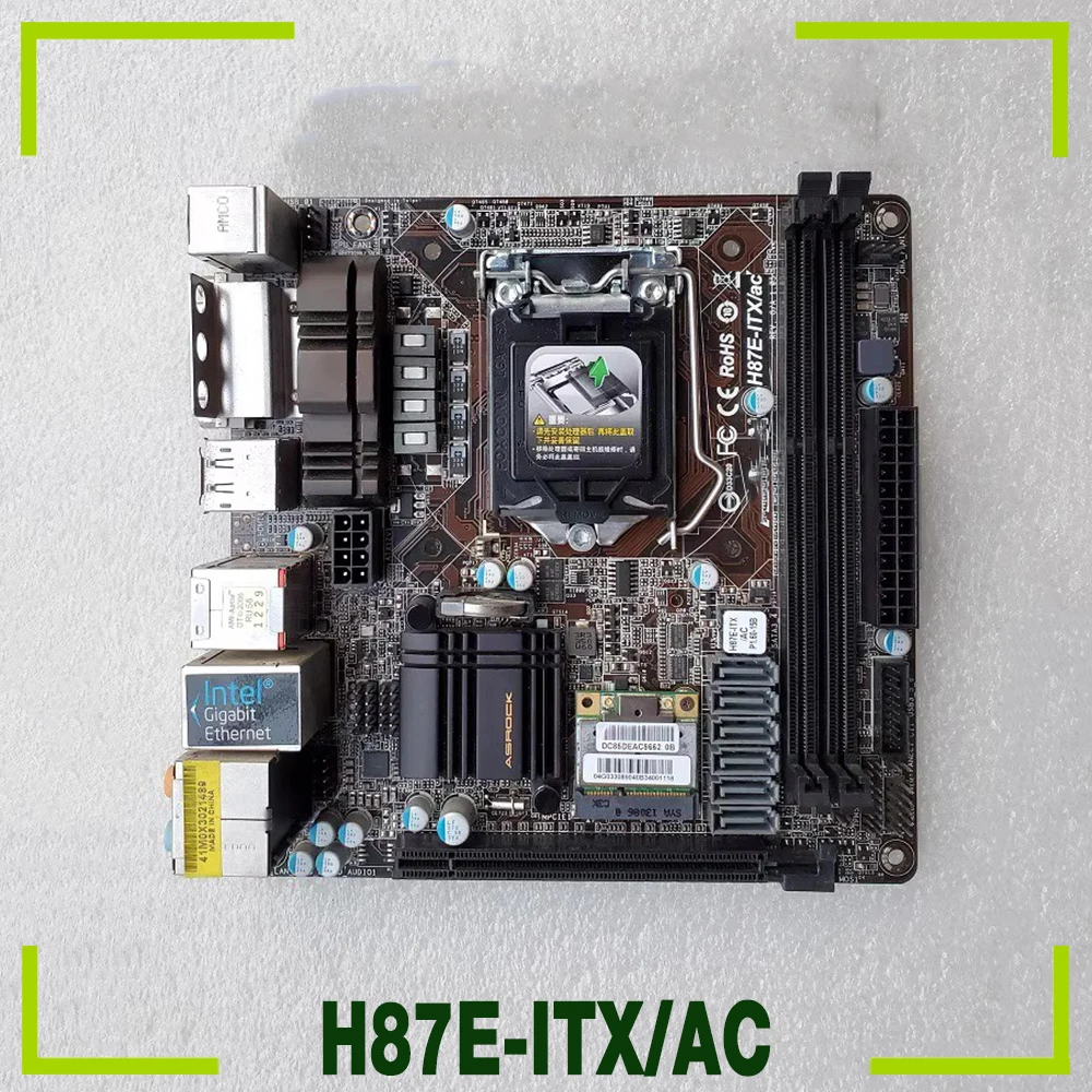 For ASROCK ITX Motherboard H87E-ITX/AC