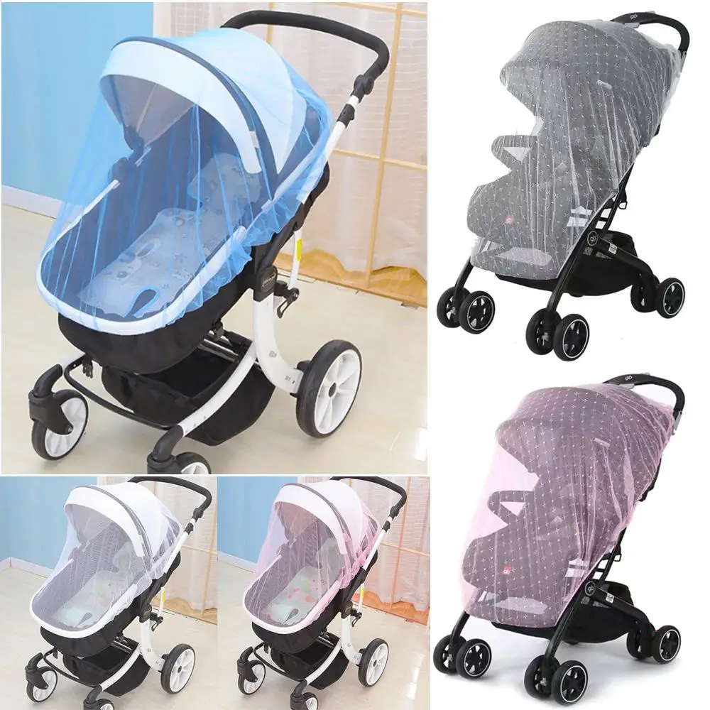 Accessories Breathable Folding Infant Protection Mesh Pushchair Anti-bug Netting Baby Mosquito Net Pushchair Mosquito Net