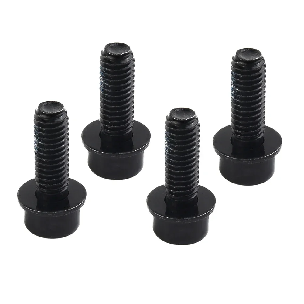 4x Bicycles Disc Brake Screw Mountain Bike Oil Brake Caliper Fixing Screw High Carbon Mounting Fixing Screws Cycling Accessory