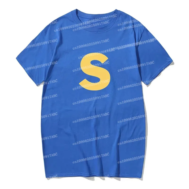 الرجال تي شيرت ألفين السنجاب تي شيرت للجنسين S/P فيلم الترويجي أنيمي تأثيري تي شيرت القطن المحملة القمم المرأة تي شيرت طفل التي شيرت