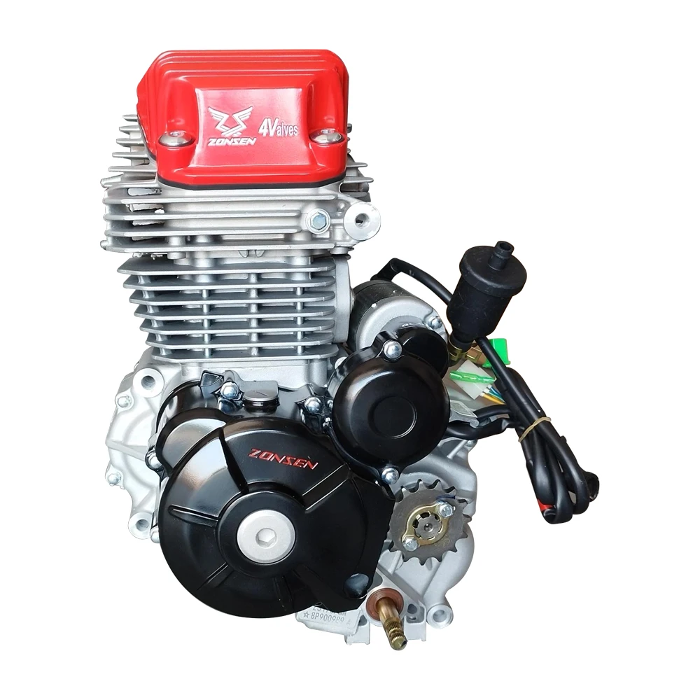 ZS175FMN 4valves Engine Hot Sells SOHC Single Cylinder 300cc Dirt Bike Special Engine Suitable for Mountain Cross-country