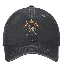 Spanish Army Cavalry Forces Casual Baseball Cap Summer Spain Flag Trucker Hat Hunting Camping Snapback Cap Men Baseball Caps