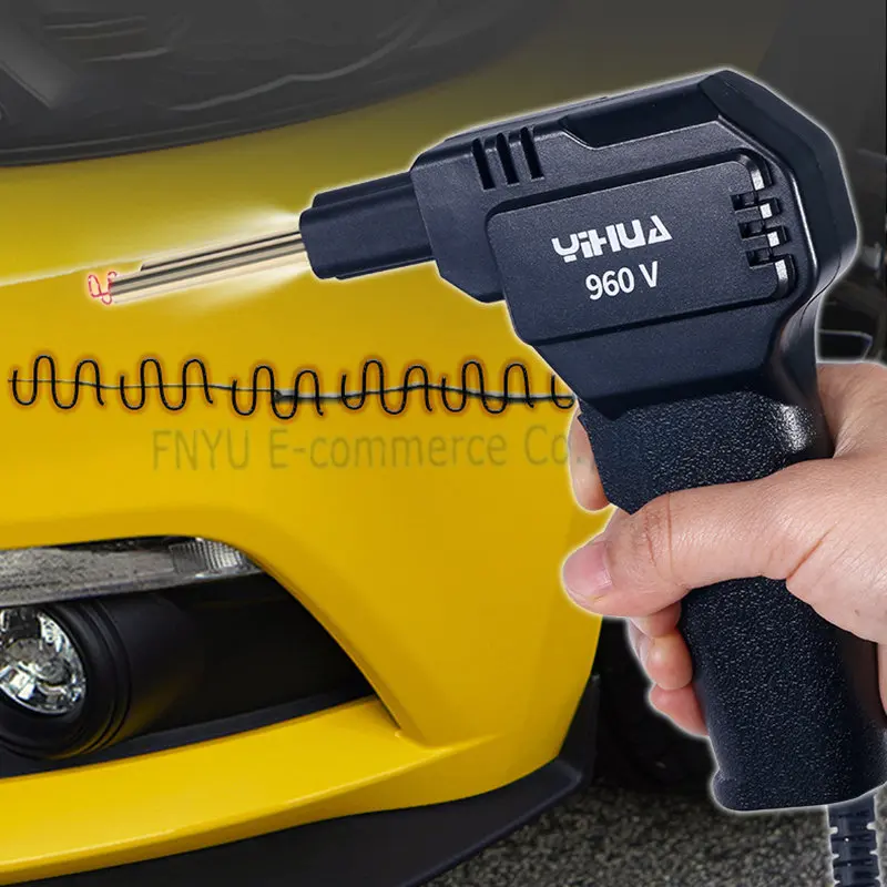 YIHUA-Hot Melt Prego Soldagem Pistola, Aquecimento Elétrico, Plástico, Reparação de Crack, Ferramenta de Soldagem para o Ambatente do Carro, Máquina de Emenda, 960 V