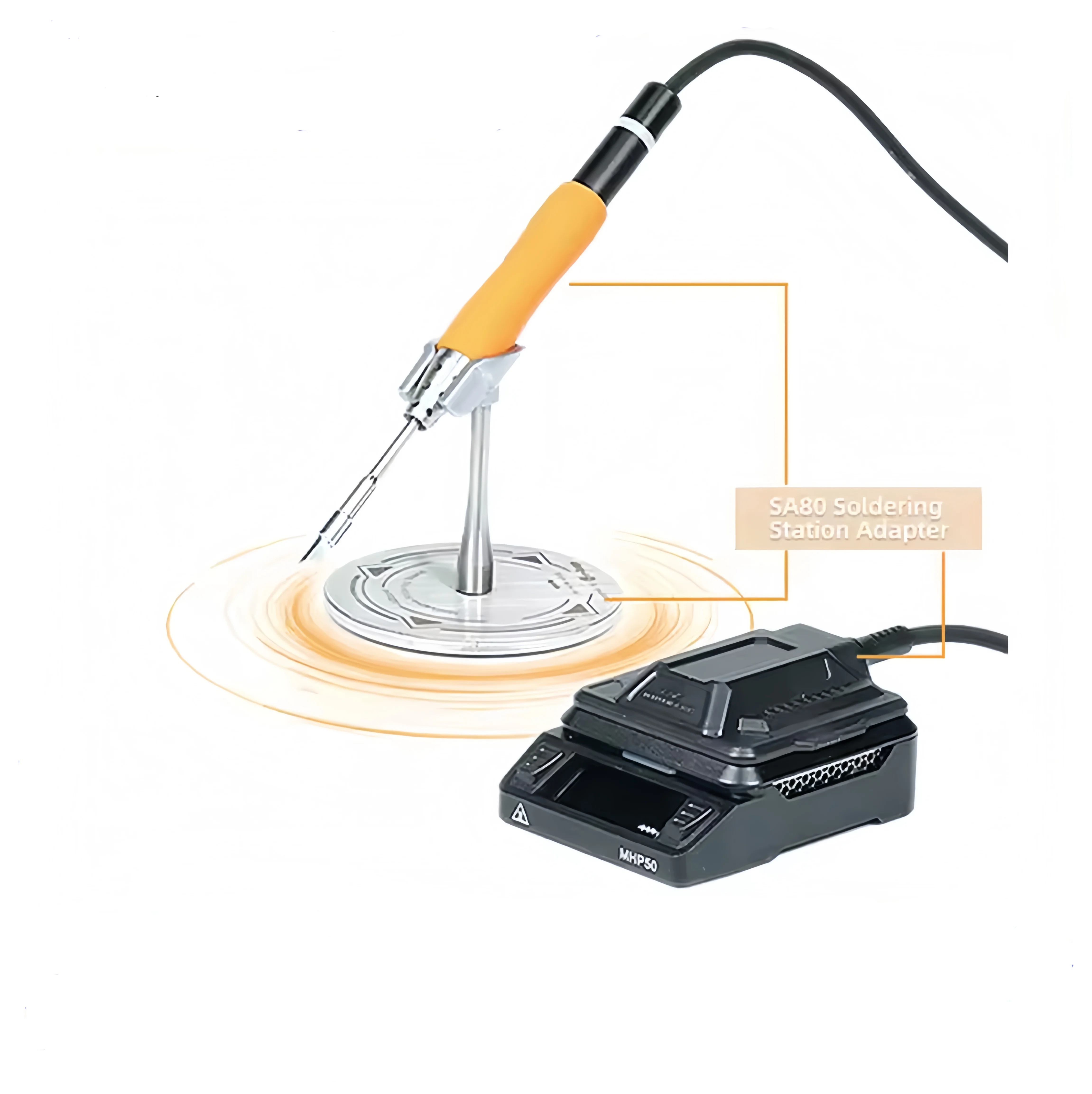 Miniware SA80 SA115 SA210 SA245 Soldering Station Module Welding Iron Adapter Handle 5 Pin for MHP50 Mini Hot Plate Preheater
