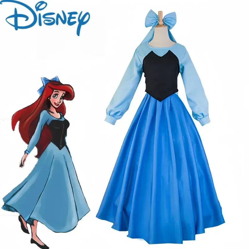 Disney Ariel Costume The Little Mermaid Cosplay Costume Ariel Princess Dress Suits Halloween Carnival Adult Clothes Women Gift