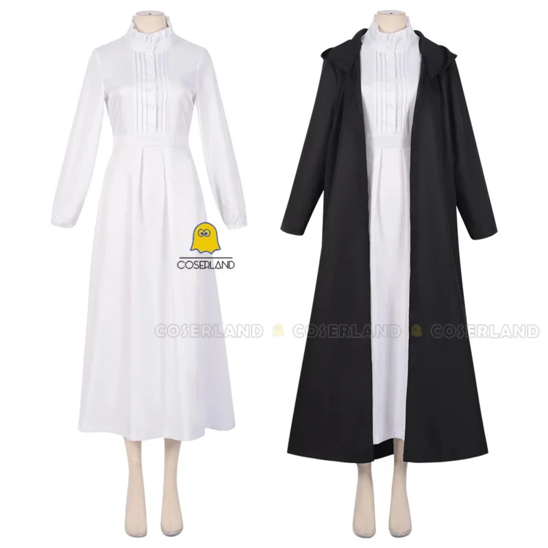 Felce Costume Cosplay Parrucca Vestito Anime Frieren Beyond Journey's End Trench Uniforme Copricapo Costumi di Halloween Party Donne Cosplay