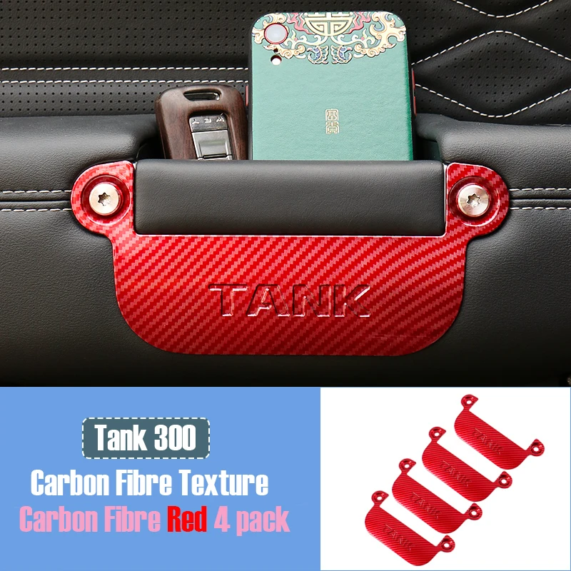 For Great Wall Tank 300 door handle ABS storage box four-door handle storage partition car storage accessories