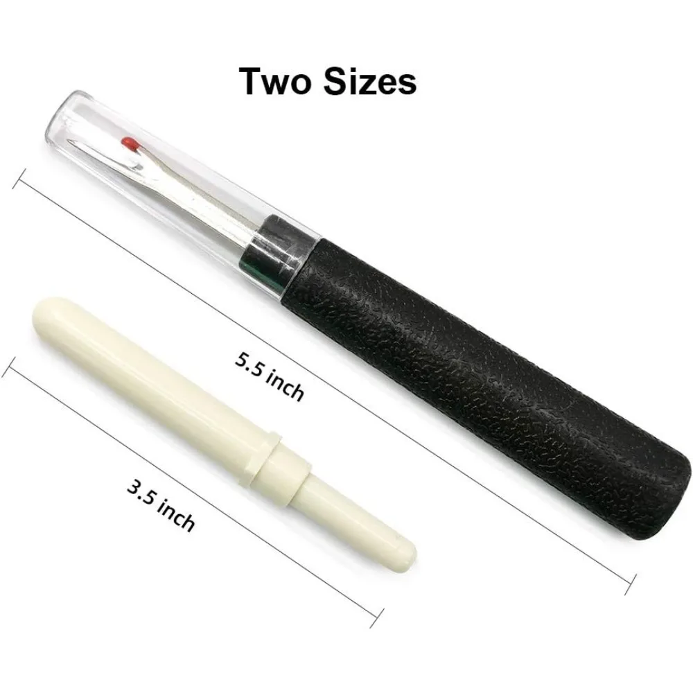 2PCS Ergonomic Seam Rippers for Sewing & Thread Removal.