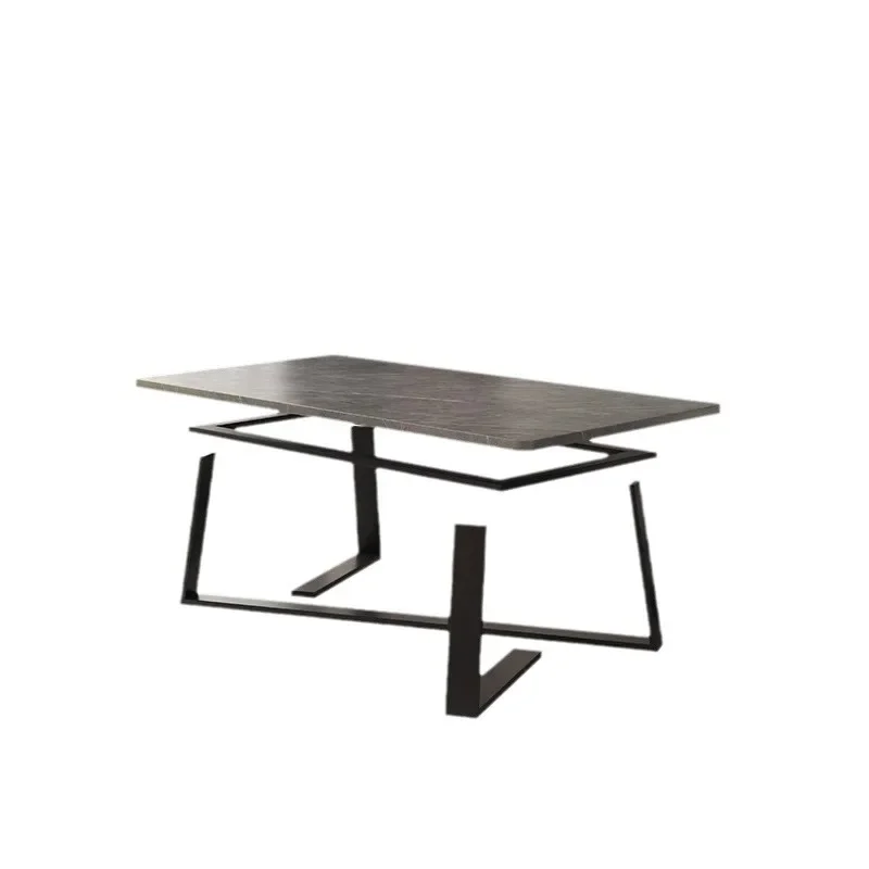 Tavolino in ardesia soggiorno casa piccolo appartamento Tavolino minimalista italiano