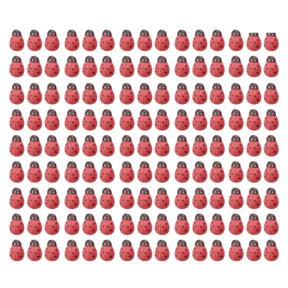 

200 шт. миниатюрных деревянных насекомых для декора: садовые украшения, имитация микроландшафта, декор для бонсай и цветочных горшков