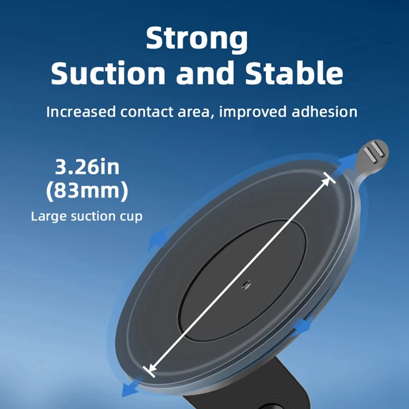 Sports Camera Suction Cup Adjustable Mount For POCKET Series/ACTION Series/INSTA 360 Series Sports Cameras Spare Parts image 3