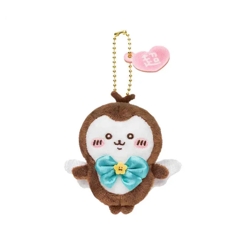 Porte-clés en peluche Mininstants Cartoon, Chiikawa Usagi Hachiware Anime, pendentif beurre Kawaii, fille magique, accessoires de charme, cadeau