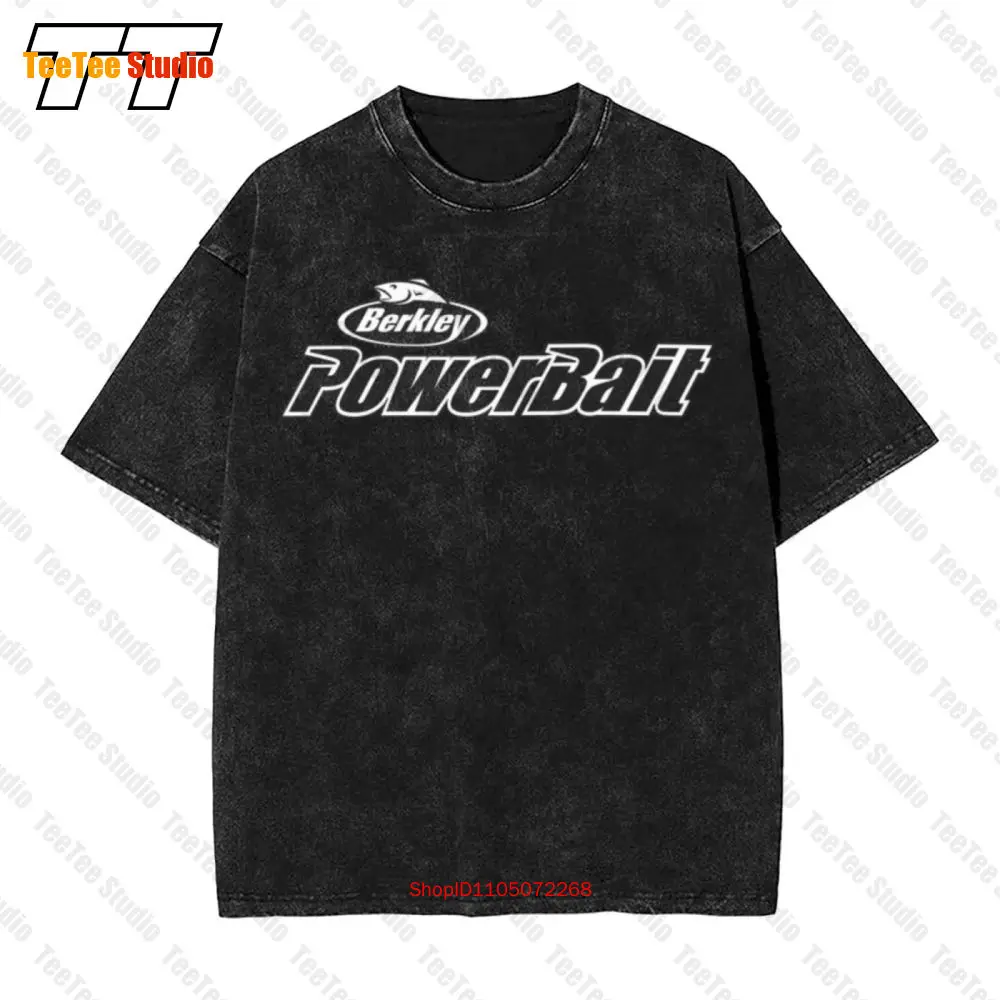 

Berkley Power Bait Рыболовные снасти Мягкие жесткие удочки Белая винтажная футболка большого размера S M L Xl 2Xl DR47