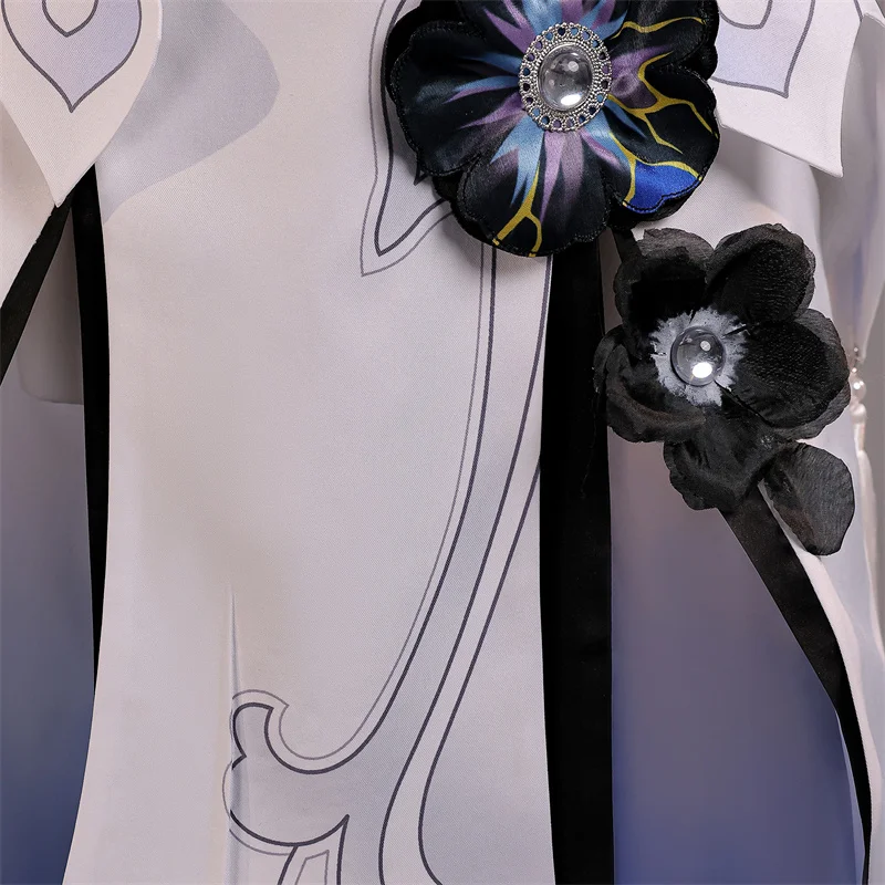 ROLECOS Gra Honkai Star Rail Taniec w Ogniu Kostium Cosplay Dahlia Zniszczenie Konstantyna Sukienka Damska Strój na Halloween