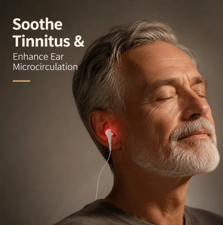 COZING  Vagus Nerve Stimulator Ear Clip, Non Invasive Device for Stress Induced Anxiety Depression Insomnia Care