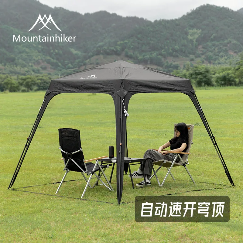 

Mountainhiker Automatic Camping Tent Outdoor Dome Canopy Oxford Fabric Sun Protection Quick Setup Lightweight for Hiking