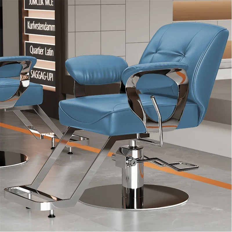 #Chairs For Salon Nails Commercial Can Be Placed In Hair Salon Chair Hair Stainless Lift Can Be Rotated Barber Chairs Furniture