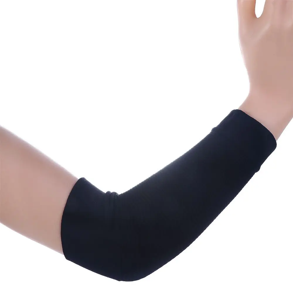 

Protector Solid Colors Arm Wraps Slimming Elastic Support Elbow Sock Improve Shaper Sleeve Compression Arm Sleeves Arm Warmers