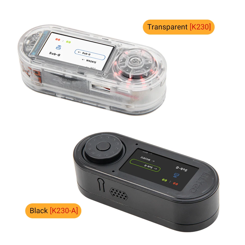 T-Embed CC1101 ESP32-S3 منخفضة الطاقة الفرعية 1 جيجا هرتز جهاز الإرسال والاستقبال الترددات اللاسلكية PN532 NFC تتفاعل I2C وحدة لوحة ال سي دي المدمج في بطارية 1300 مللي أمبير