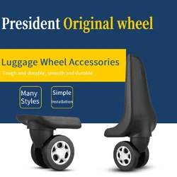 Suitable for President trolley suitcase suitcase travel luggage accessories wheel universal wheel maintenance pulley rear wheel