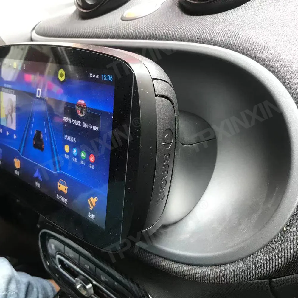 Android For Mercedes-Benz Smart  Car Radio Coche With BT5.0 Stereo Receiver Automotive GPS Navigation Screen IPS Head Unit