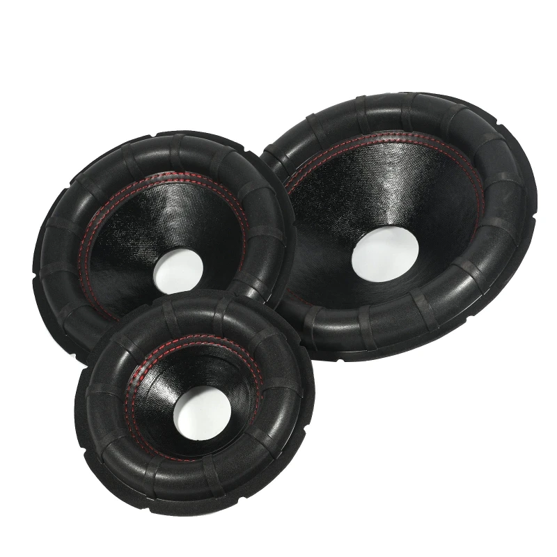 Speaker Woofer Paper Cone 8/10/12/15 Inch Big Surround With Dust Repair Kit '