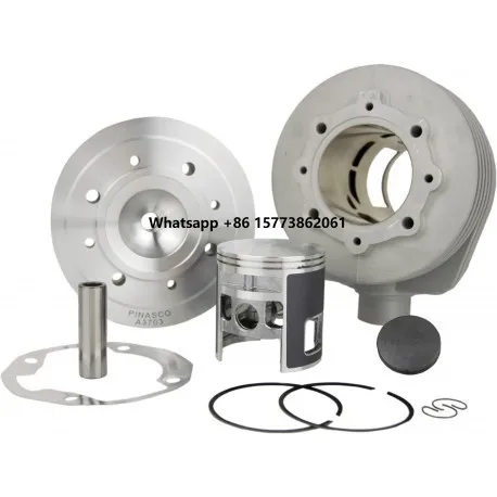 New 177cc Vespone RB Scooter Cylinder Kit High Performance 2-Stroke Aluminum Cylinder Heads