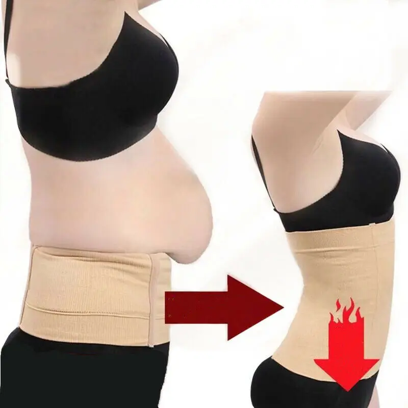 2 In 1 Postpartum Buikherstelbanden Body Shaper Taille Trainer Buik Plooi Riem Afslankende Shapewear Gordel Postpartum Trainer