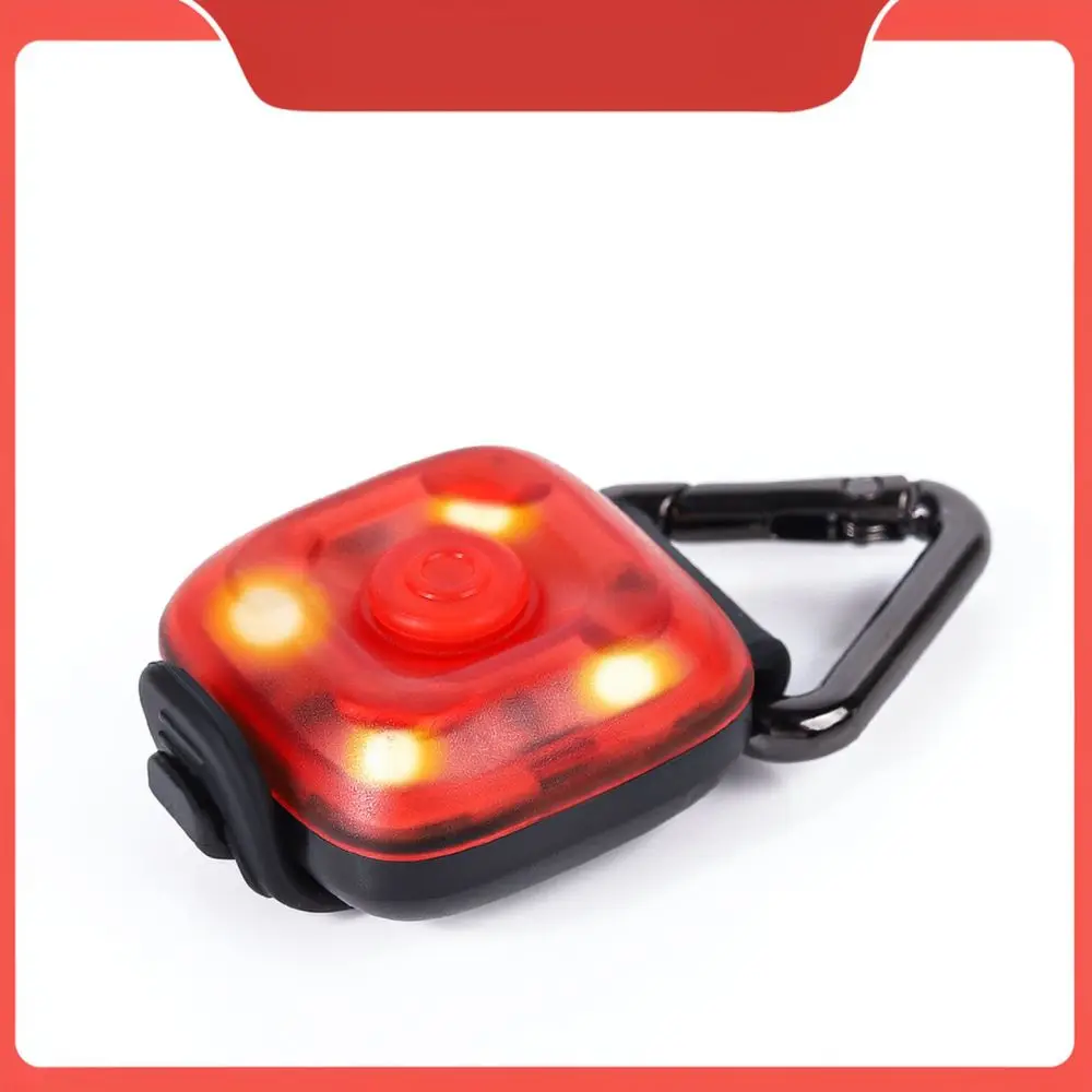 Dog Collar LED Pendant Safety Marker Night Walking Glow Tag Flashing Accessory For Outdoor Pet Visibility