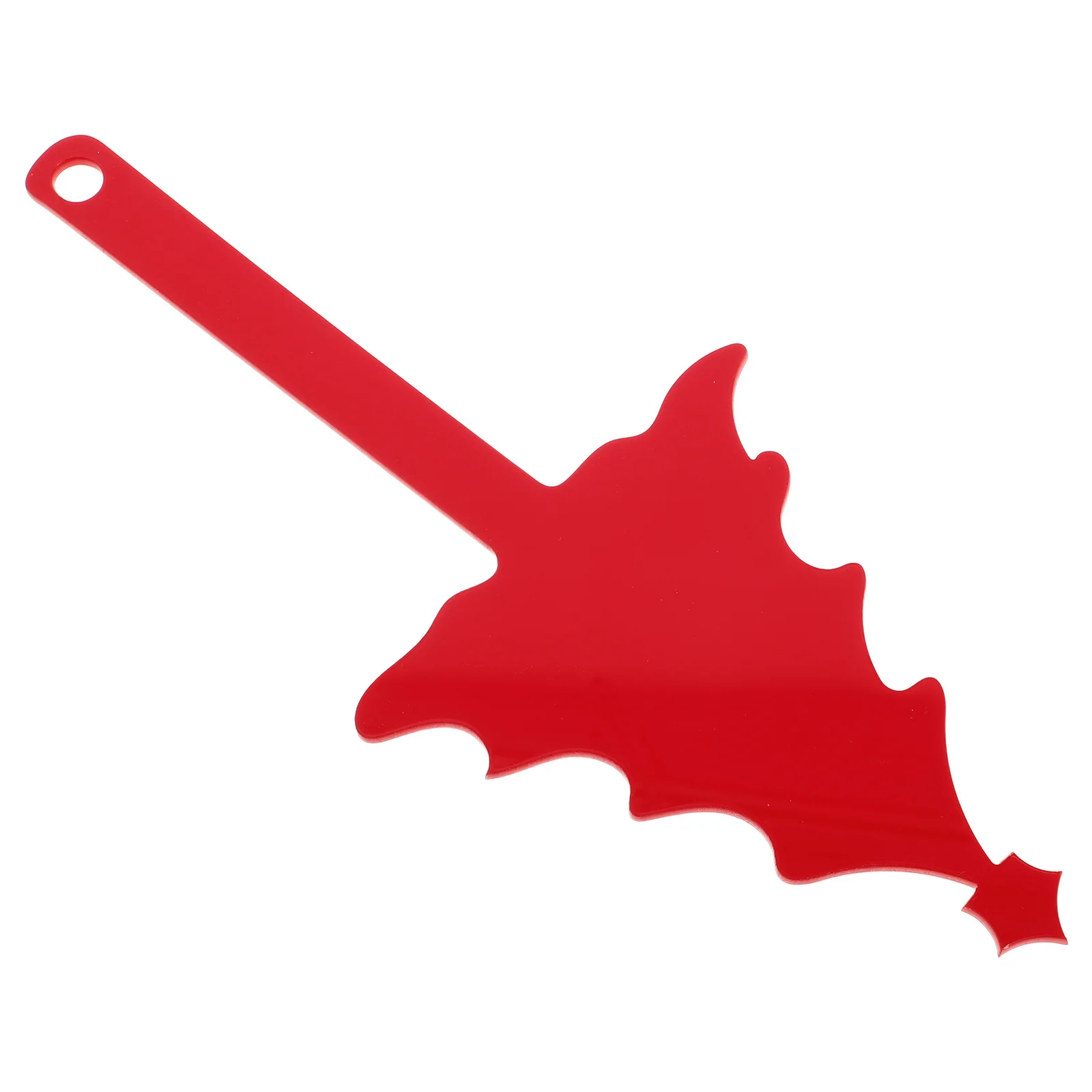 

Acrylic Christmas Tree Skiing Dog Mailbox Flag Replacement Decorative Holiday Sign Red Mounting Hardware Not Included