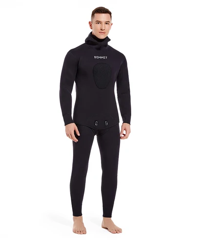 Imagen 2 del producto Nuevo traje de neopreno SCR de 7MM para pesca submarina, pantalones superiores para hombre, equipo de traje de buceo, pesca submarina, canoa, kitesurf, traje de baño