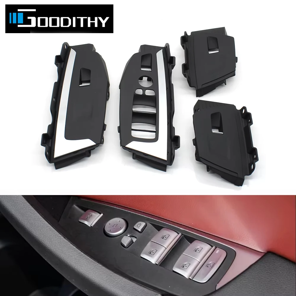 

RHD ​Car Interior Door Window Lift Switch Button Panel Cover Replacement For BMW X3 X4 G01 G02 F97 F98 2018-2021 51417471025