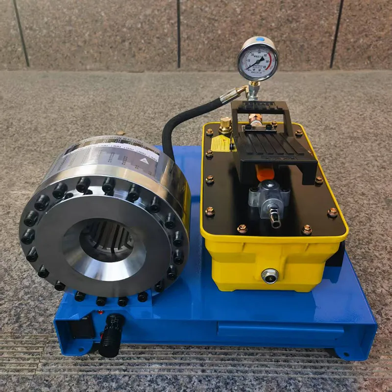 

Пневматический станок для обжима труб, малогабаритный пресс для труб, станок для быстрой фиксации высоконапорных маслопроводов, многофункциональный