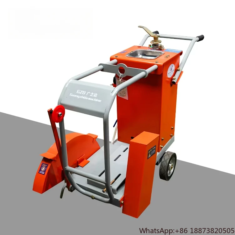 Petrol Concrete Cut off Saw Walk Behind Concrete Saw 500mm Cutting Tool Road Cutting Machine