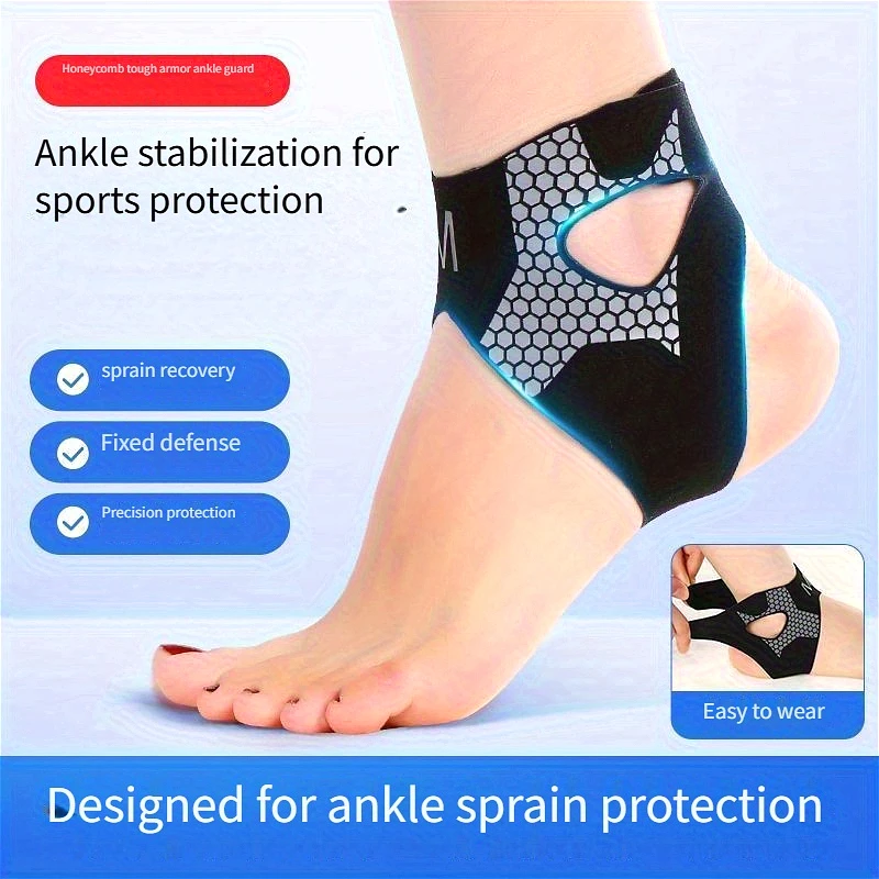 Ankle Mobility Band - 1×Penyangga Pergelangan Kaki Ultra Tipis Kompresi