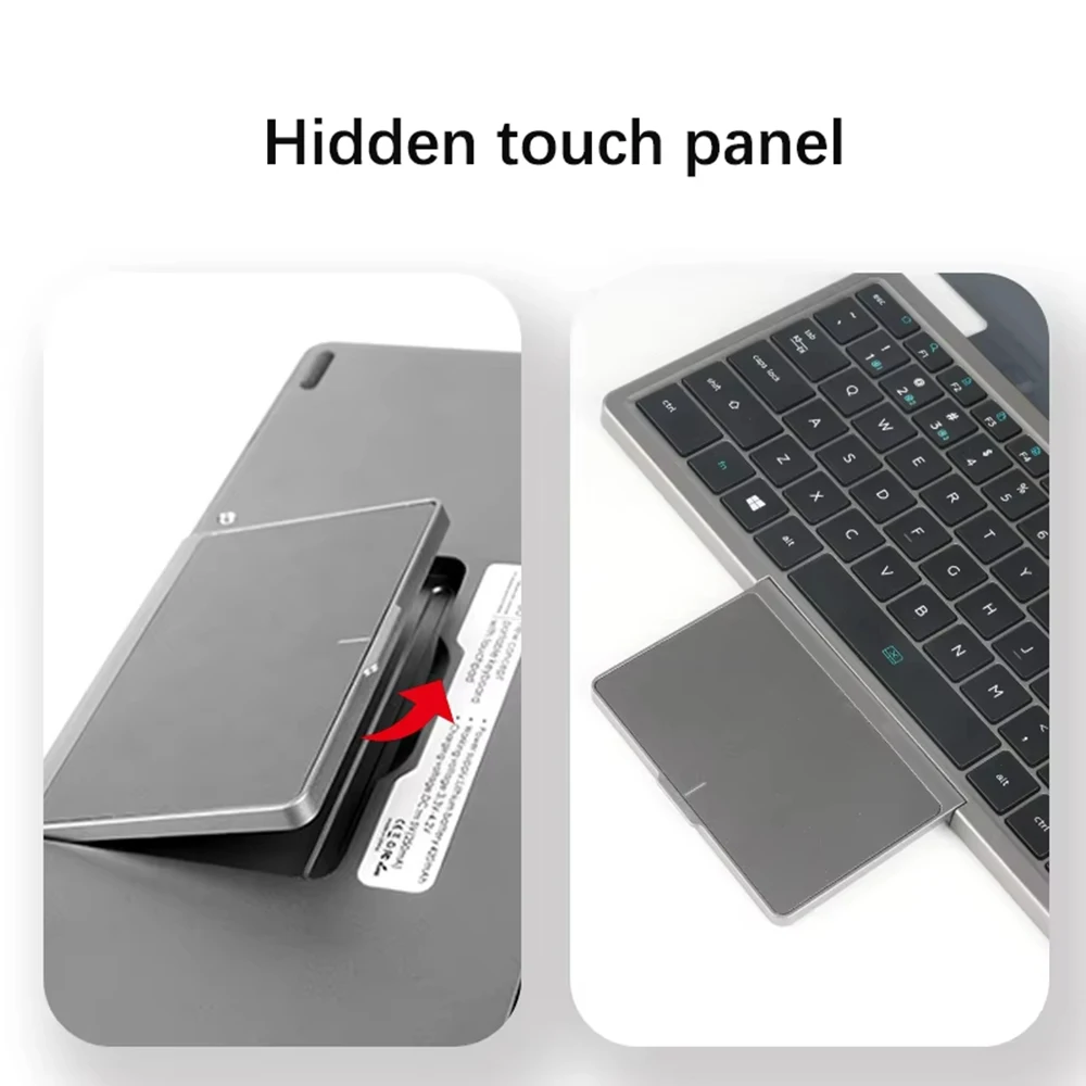10.9*2 Inch Touch Screen Laptop Dual Screen Notebook Intel i3 1215U N100 WIFI6 2 in 1 Laptop Tablet Portable Business Computer