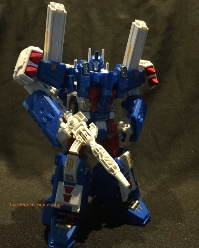 ในสต็อก TAKARA TOMY Transformers LG Series LG-14 Ultra Magnus ตัวเลขสะสมของเล่นที่สามารถเคลื่อนย้ายคลาสสิกรูปเด็กของขวัญรถ