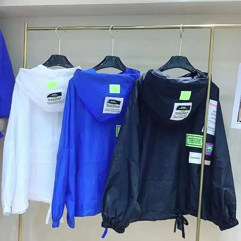 

Летняя длинная толстовка с капюшоном, женская куртка большого размера, удобная повседневная осенняя длина Seven Sve