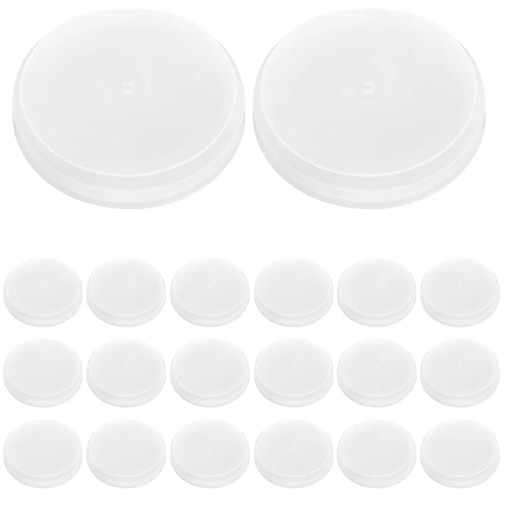 60Pcs Drum Sealing Covers Waterproof Dustproof Bung Caps for Oil Water Barrels Leak Proof Easy Install Removable Heavy Duty Drum
