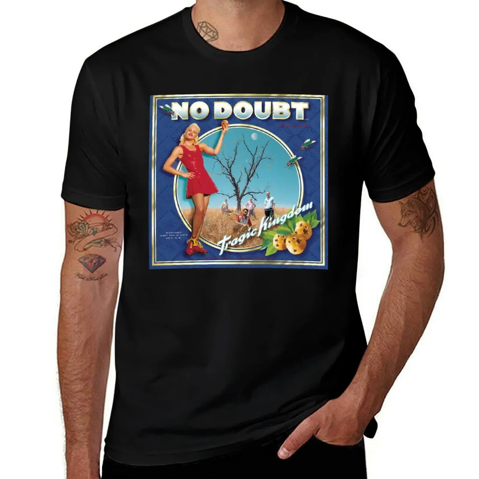 

No Doubt - Tragic Kingdom T-Shirt tops football t shirt customs croswit shirt man tee shirts for men