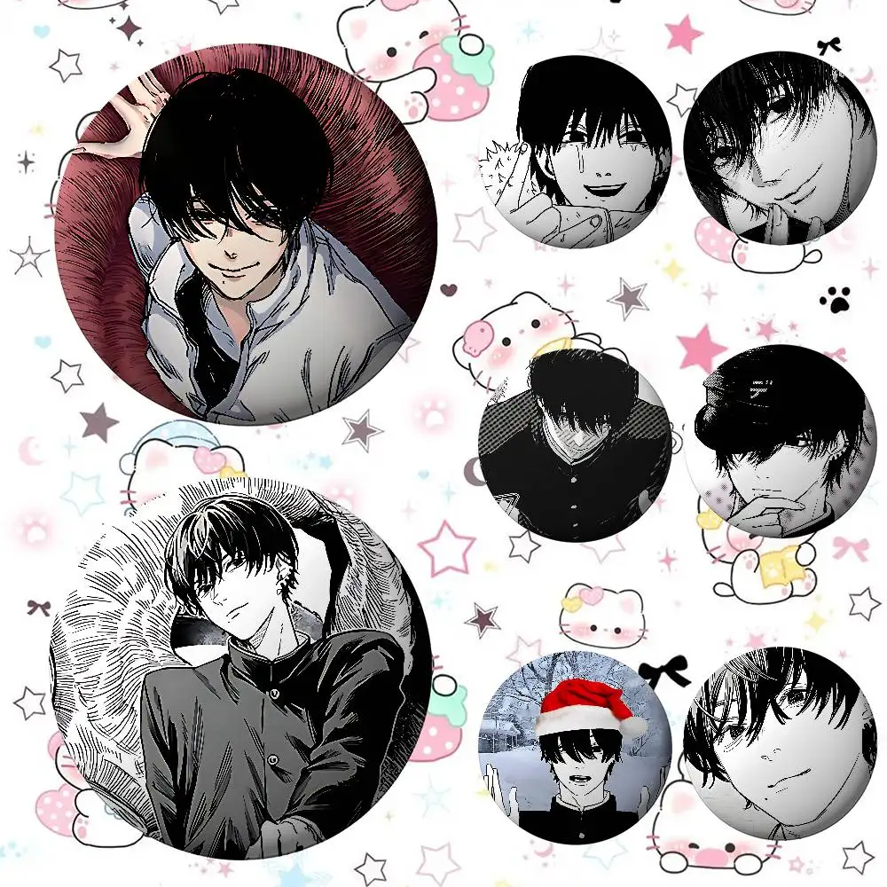 C-chainsaw Man Yoshida Niedliche Anstecknadeln für Freunde, Rucksäcke, Kleidung, Sammlerstücke, Schmuckgeschenke