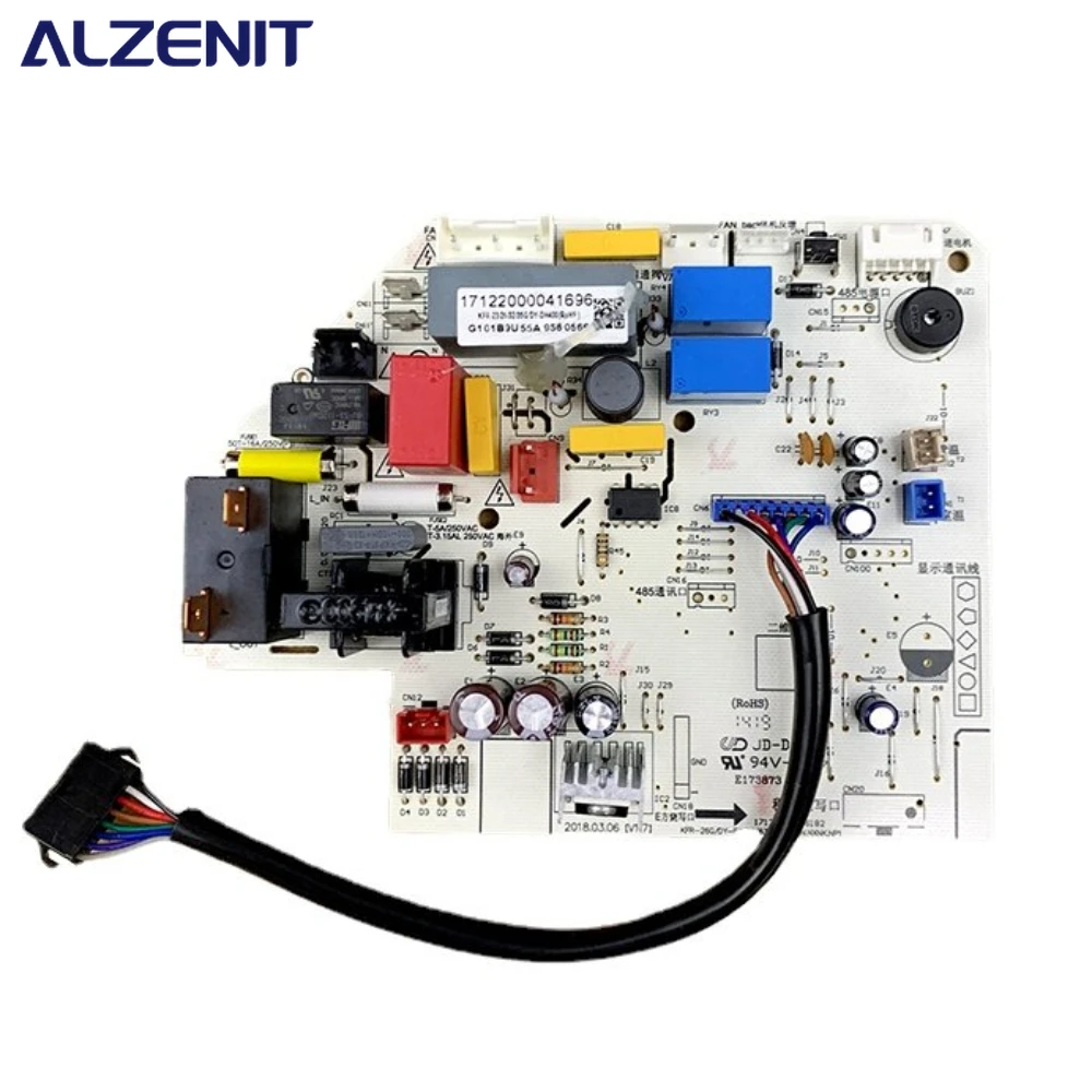 Used Control Board For Midea Indoor Unit Air Conditioner KFR-35GW/DY-DH400 Circuit PCB Conditioning Parts