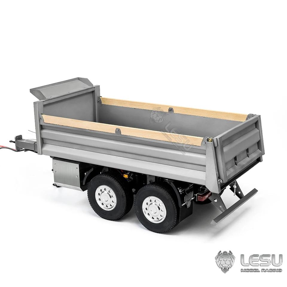 Suspensión Neumática De Aire Para Camión RC 1/14 LESU A0020 – Kit De Metal Para Remolque Hidráulico, Repuesto Y Mejora
