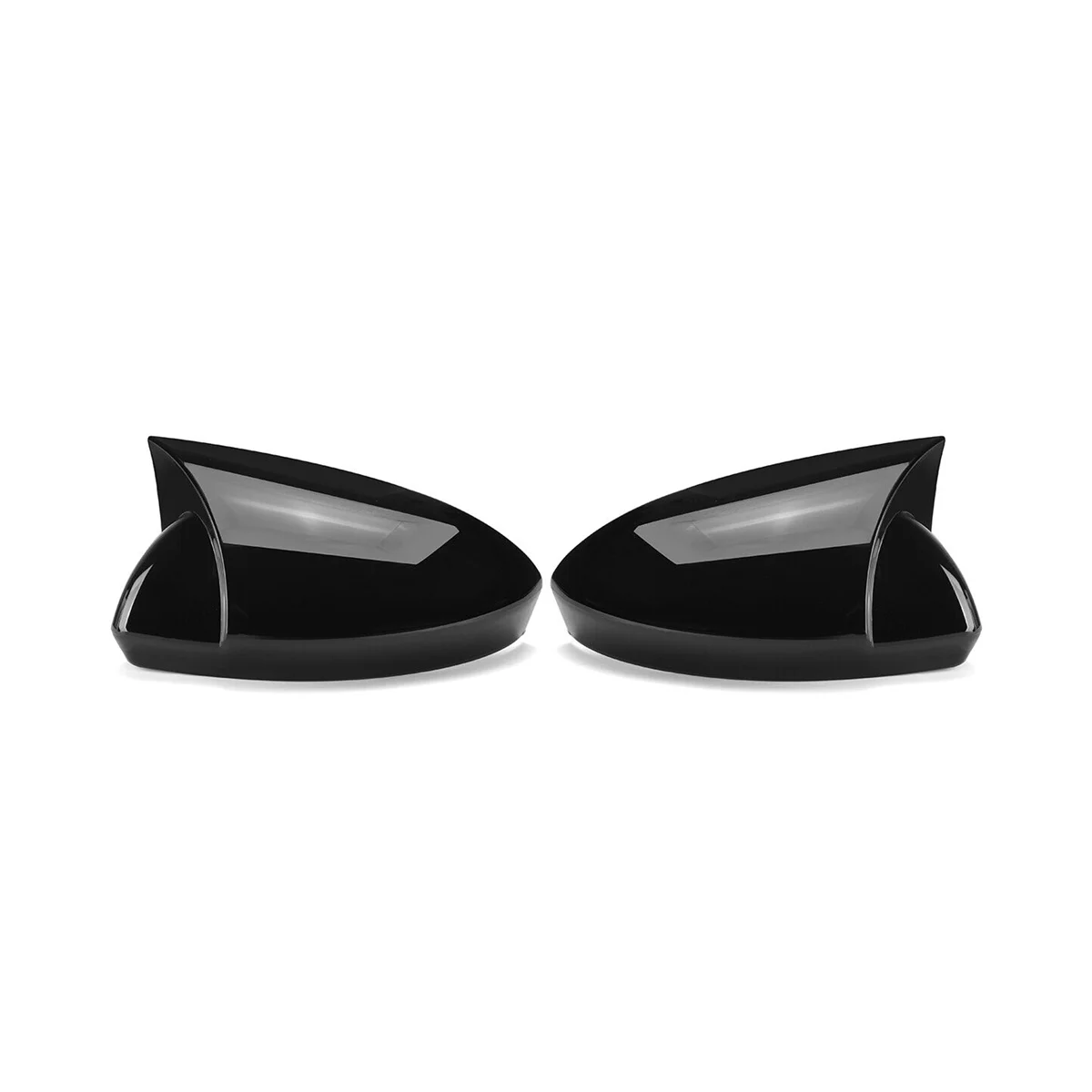 

Крышка для бокового зеркала заднего вида автомобиля для Renault Megane 4 MK4 2016-2020 крышка зеркала заднего вида (черный)