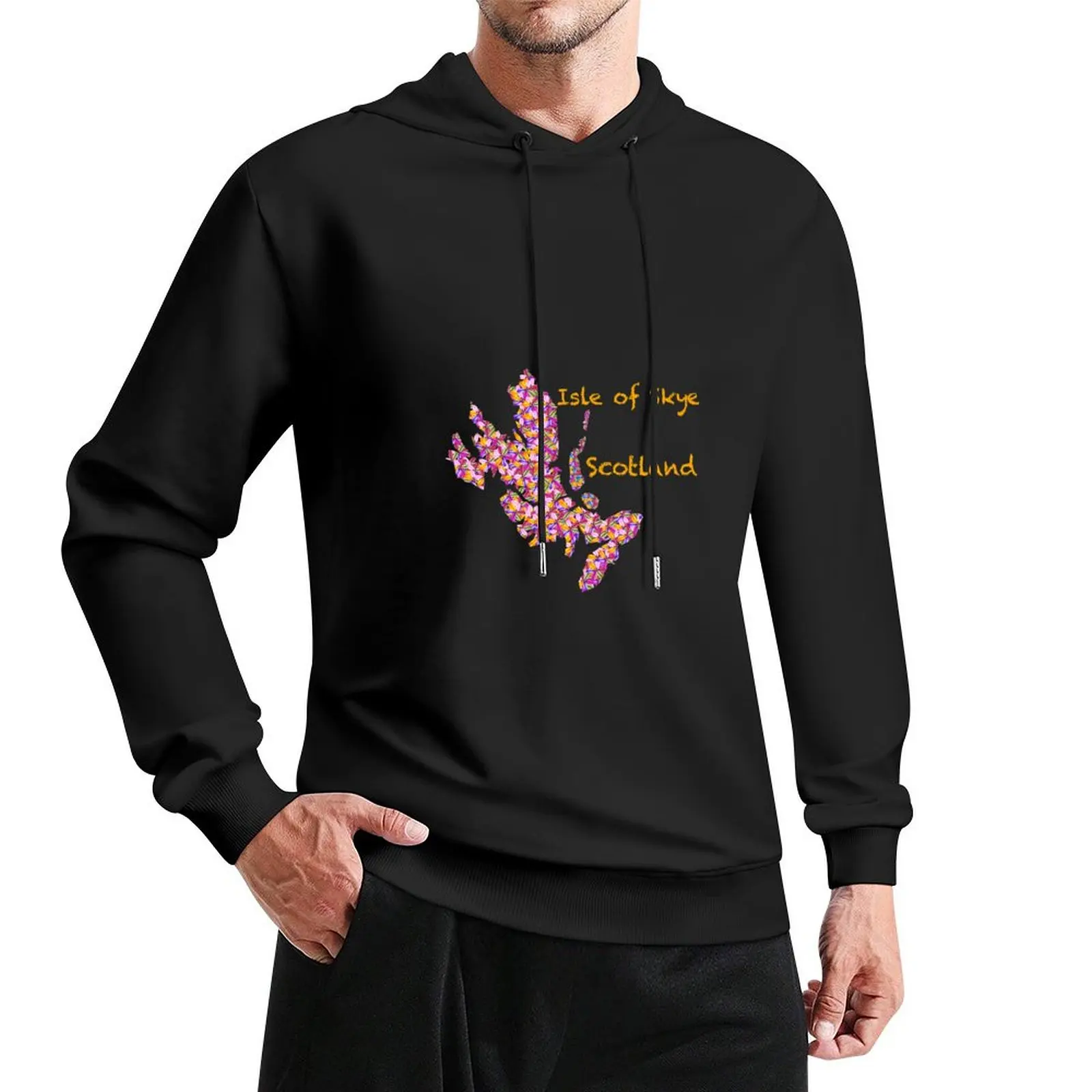 

A Floral Isle of Skye Pullover Hoodie men clothes japanese style mens designer clothes hooded shirt men's oversize hoodie