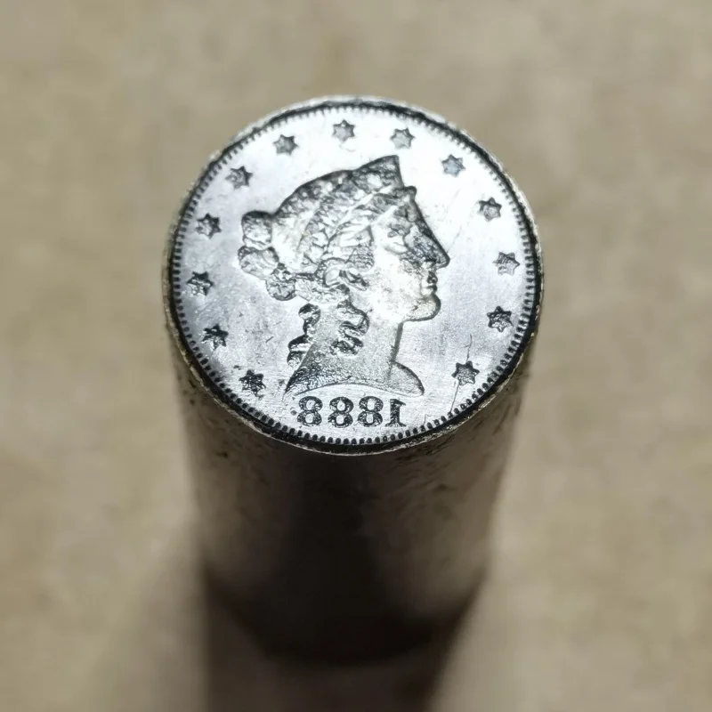 قالب العملة المعدنية للولايات المتحدة 21⁄2 دولارًا قالب "رأس التاجر - النسر الربعي"، المزيد من التاريخ للاختيار #2