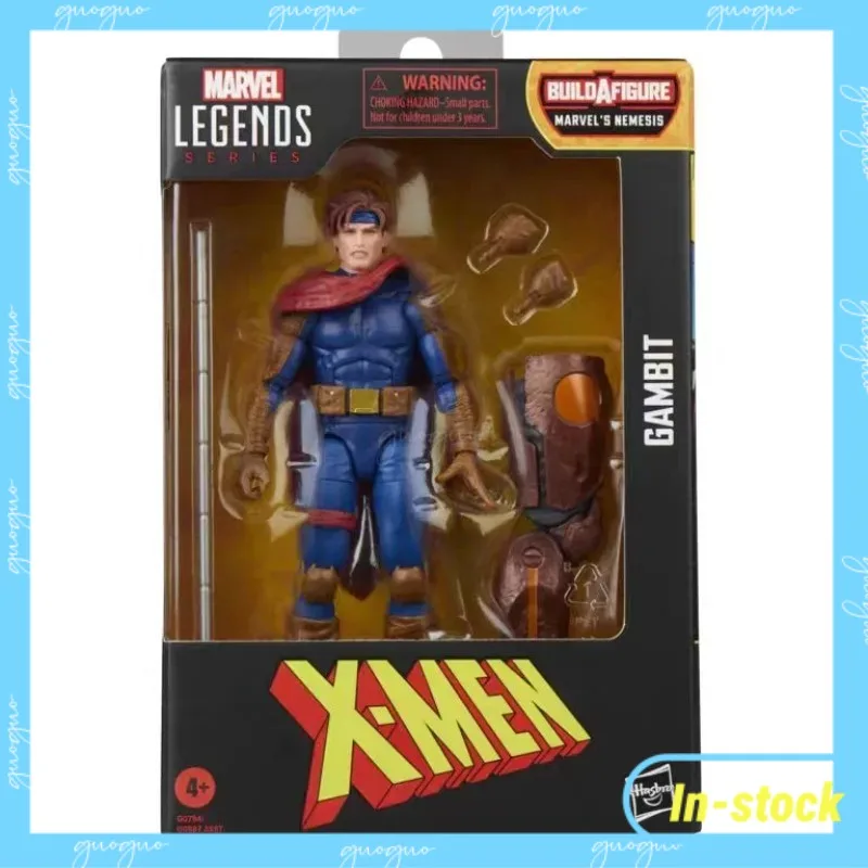 

【In-stock】Hasbro Marvel Legends Series Gambit 6-Inch Action Figure Model Toy Collectible Gift