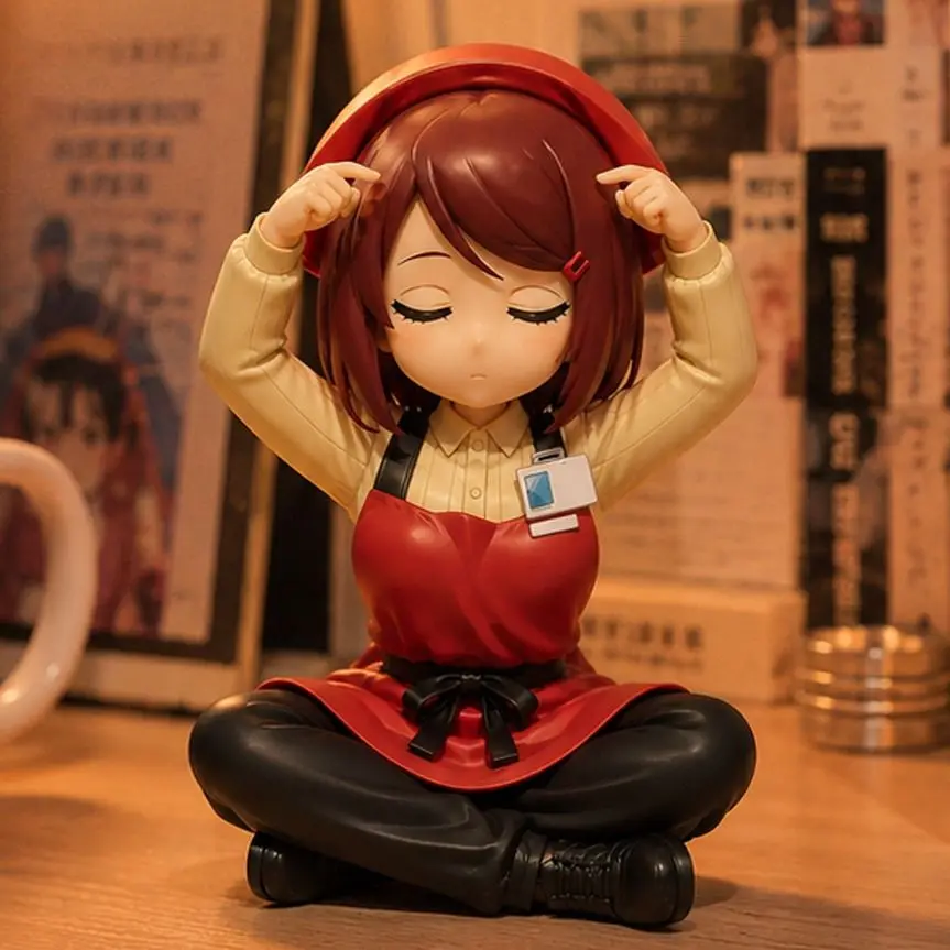 Smoking Behind the Supermarket With You Tayama Bunny Girl Anime Figure Yamada Collectible Model Doll Toy Home Desk Decor Gifts
