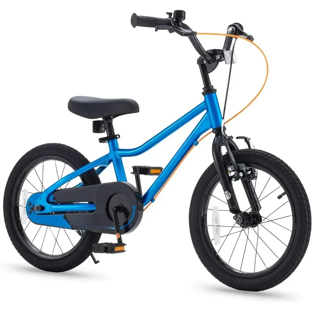 Aluminum Kids Bike 16 18 Inch Wheel Lightweight Bicycle for Boys Girls Ages4-9Years,Suitable for Children's Day Bike